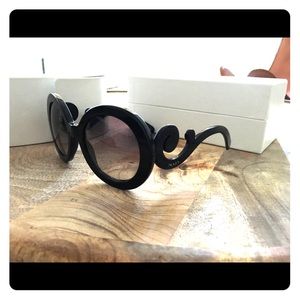 Prada Baroque Sunglasses in Black