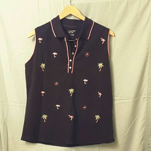 Coral Bay Golf,Sleeveless Top, XL