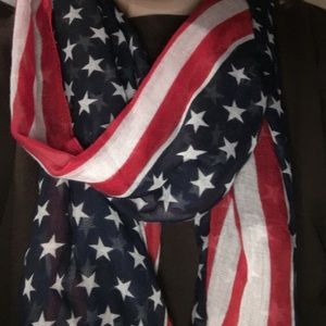 American flag scarf