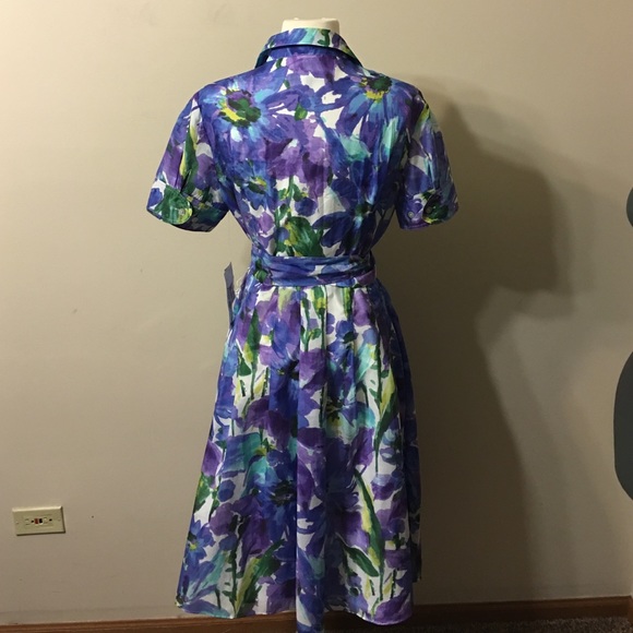 Sunday sale Jones New York Dress Size 12 NWT - Picture 3 of 4