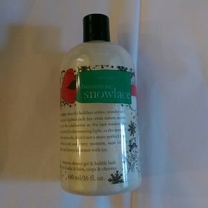 Philosophy shampoo, shower gel and bubblebath