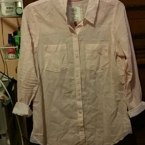 3/4 sleeve flannel shirt