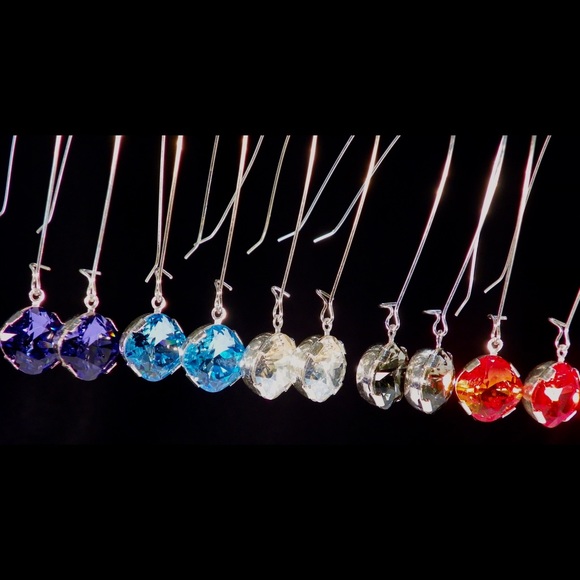 Swarovski crystal earrings - Picture 5 of 9