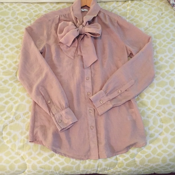 Gap bow blouse