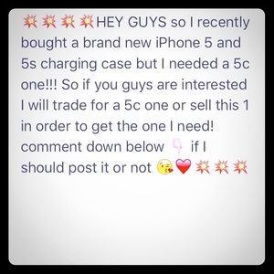 💥💥IPHONE 5 CHARGING CASE💥💥
