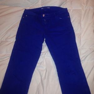 Michael Kors dark blue skinny jeans