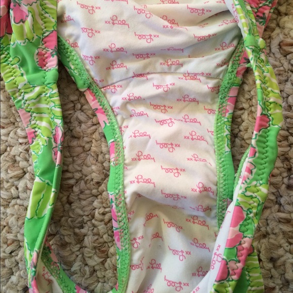 3 piece set Lilly Pulitzer "Floaters" Bikini, XS! - Picture 4 of 4