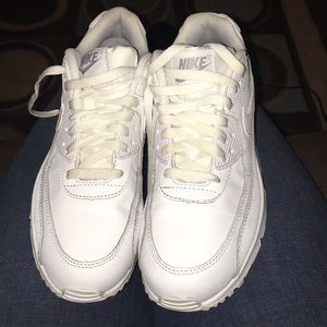 White AirMax 90 size 6.5Y