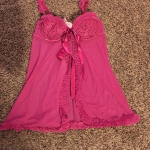 NWT Hot pink nighty