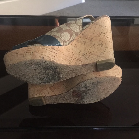 Coach wedges - Picture 3 of 4