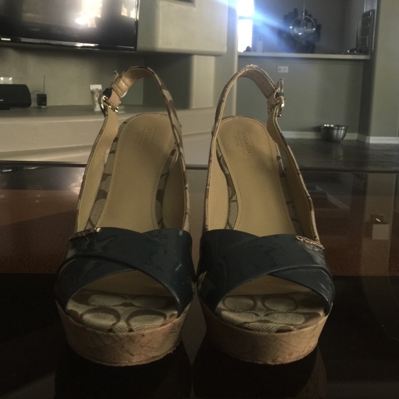 Coach wedges - Picture 4 of 4