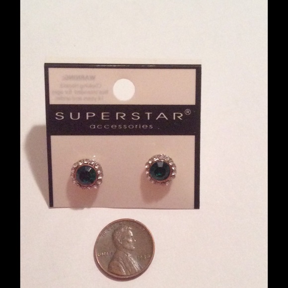 💢Last one  💢 Green earrings - Picture 3 of 3