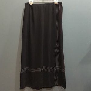 Navy & white summer skirt