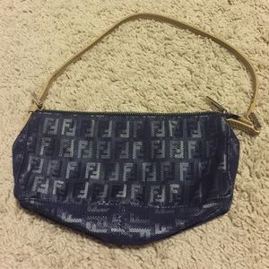 Fendi Denim Pochette