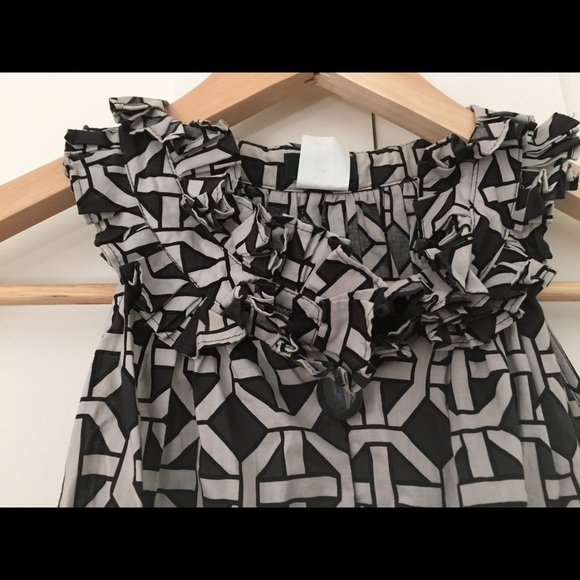 J.Crew Ruffle neck lattice tank - Picture 4 of 4