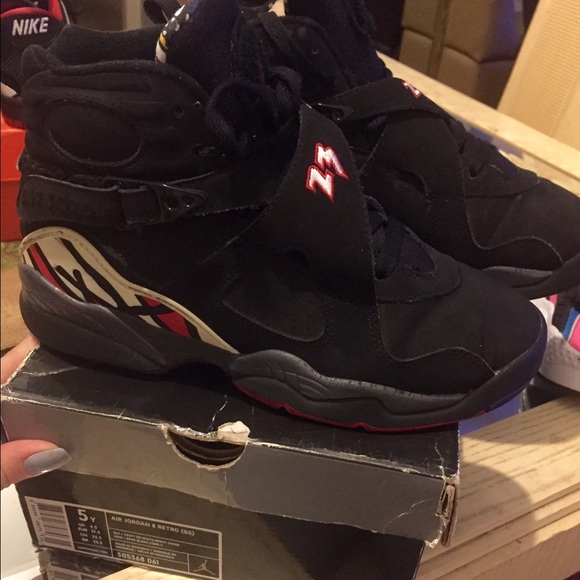 Air Jordan Retro 8s, size 5y. 07 release