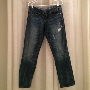 Gap roll up Jean capris