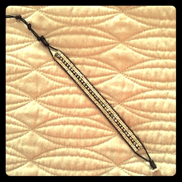 Beaded wrap bracelet