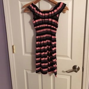 Girls striped dress