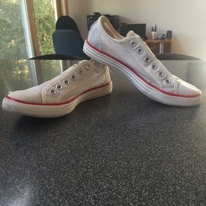 Converse slip on mesh sneakers