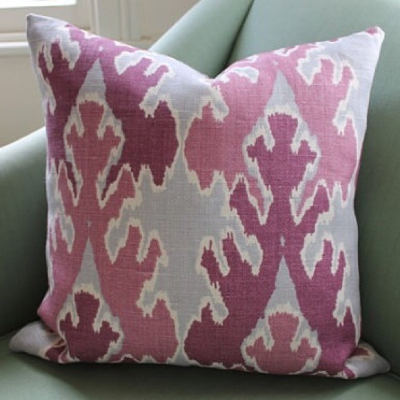 Kelly Wearstler Bengal Bazaar Magenta Pillow Cover