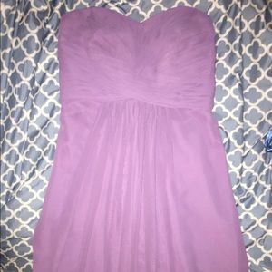 Lavender long prom/formal dress, size 6