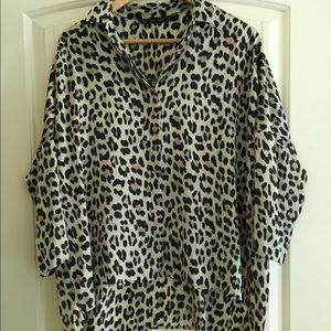Zara Cheetah Print Button Down (SPECIAL BUNDLE)