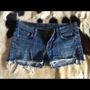 Citizens of Humanity cut off shorts