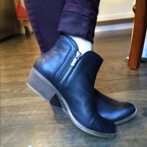 Lucky Brand Black Booties