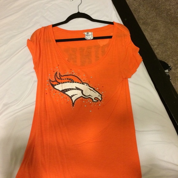 Victoria secret pink NLF Broncos shirt