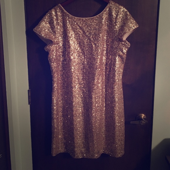 White House Black Market Sequin Cocktail Dress
