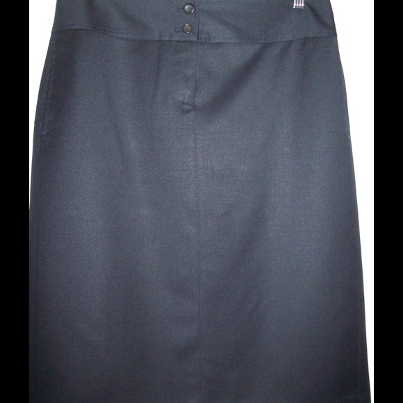 JCrew Blue Half Pleated Skirt REDUCED