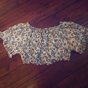 Off the shoulder LF top