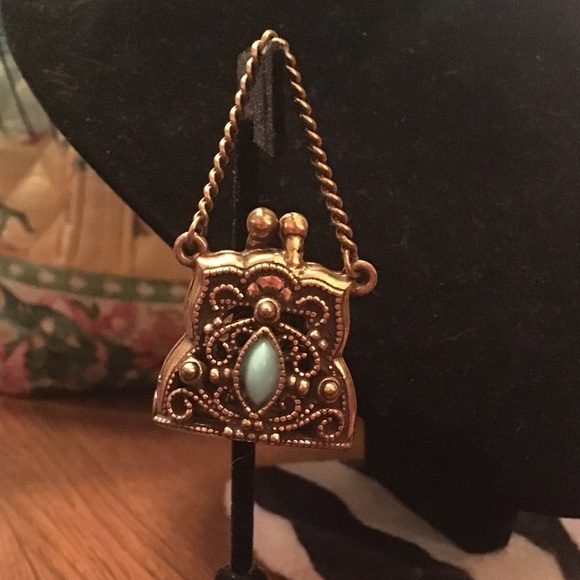 Vintage pill holder purse