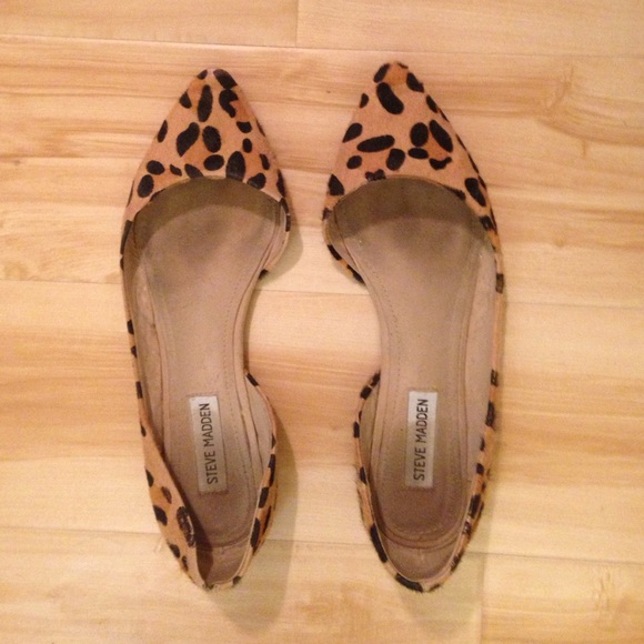 Steve Madden Cheetah Print Flats