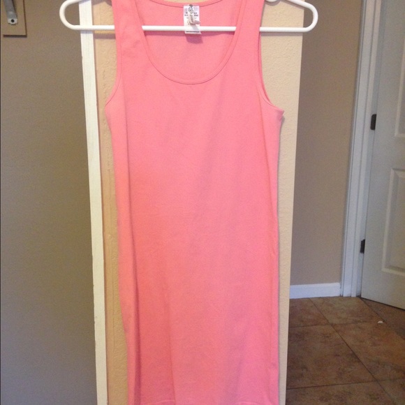 Pink bodycon dress