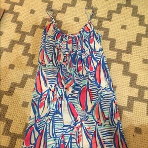 Lily Pulitzer Red Right Return Daphne Dress