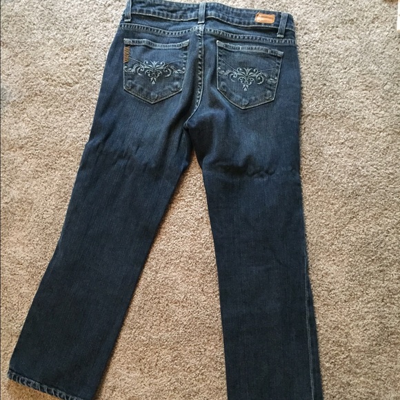 Paige cropped denim, size 27