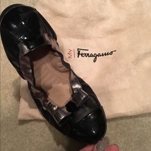 Ferragamo women's ballet flats.