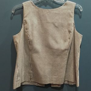 Darling black & white shell