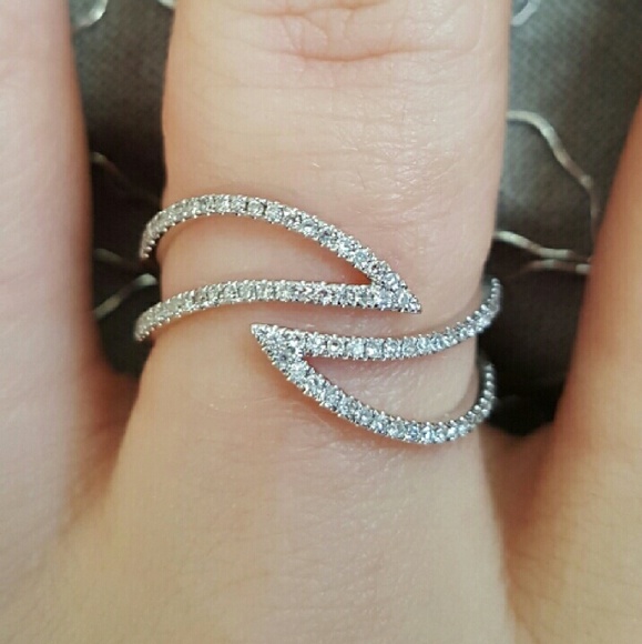   Jewelry - SOLD!!! 14K Diamond white gold ring