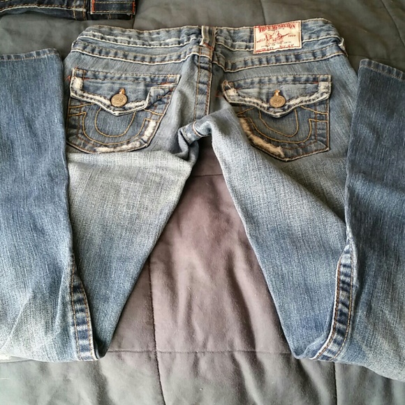 True religion distressed jeans