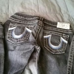 True religion dark wash jeans- NWOT