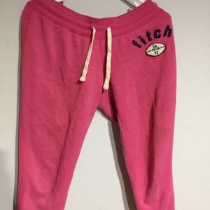 Abercrombie crop sweatpants