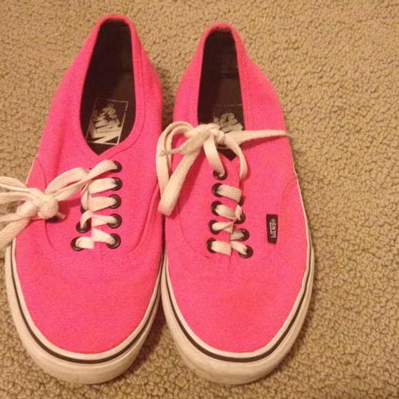 Hot pink vans