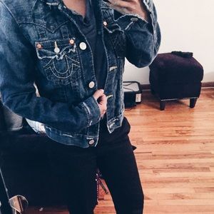 True Religion Jean Jacket Size Small