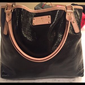 Patent Leather Kate Spade Tote!