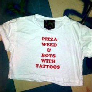 O-mighty cropped top