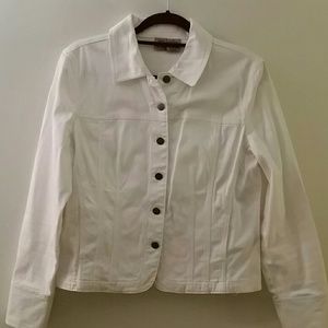 White Jean Jacket