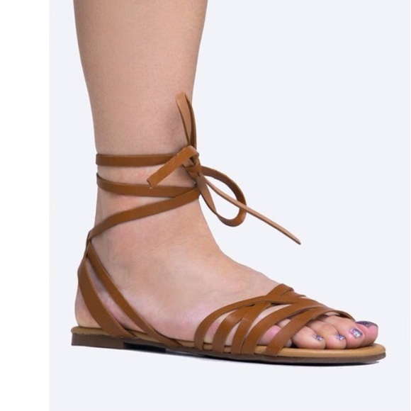 Strappy Ankle Sandal